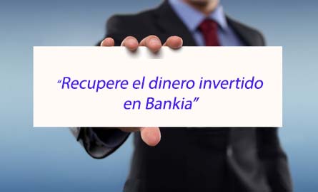 Servicio de reclamación de afectados por acciones de Bankia