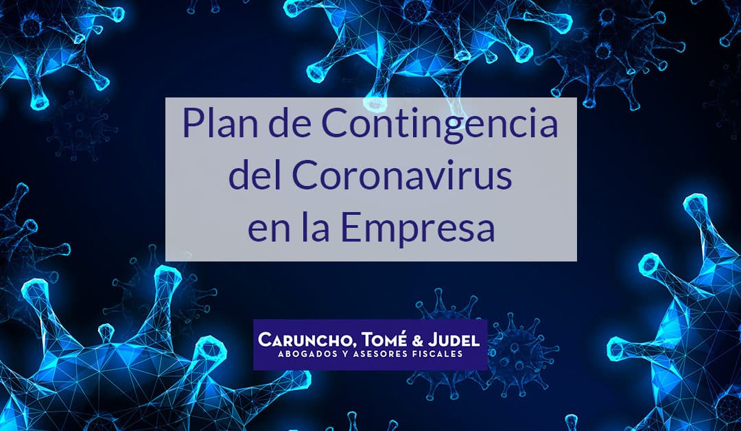 Plan de contingencia en el ámbito laboral frente al coronavirus