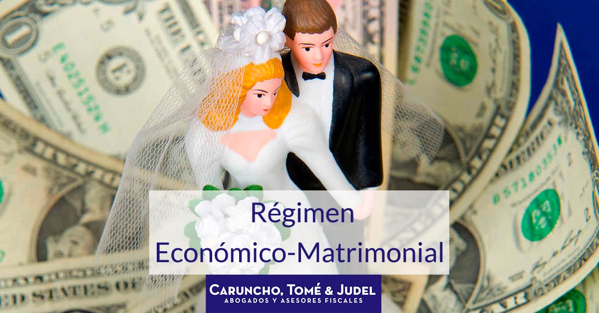 régimen económico-matrimonial