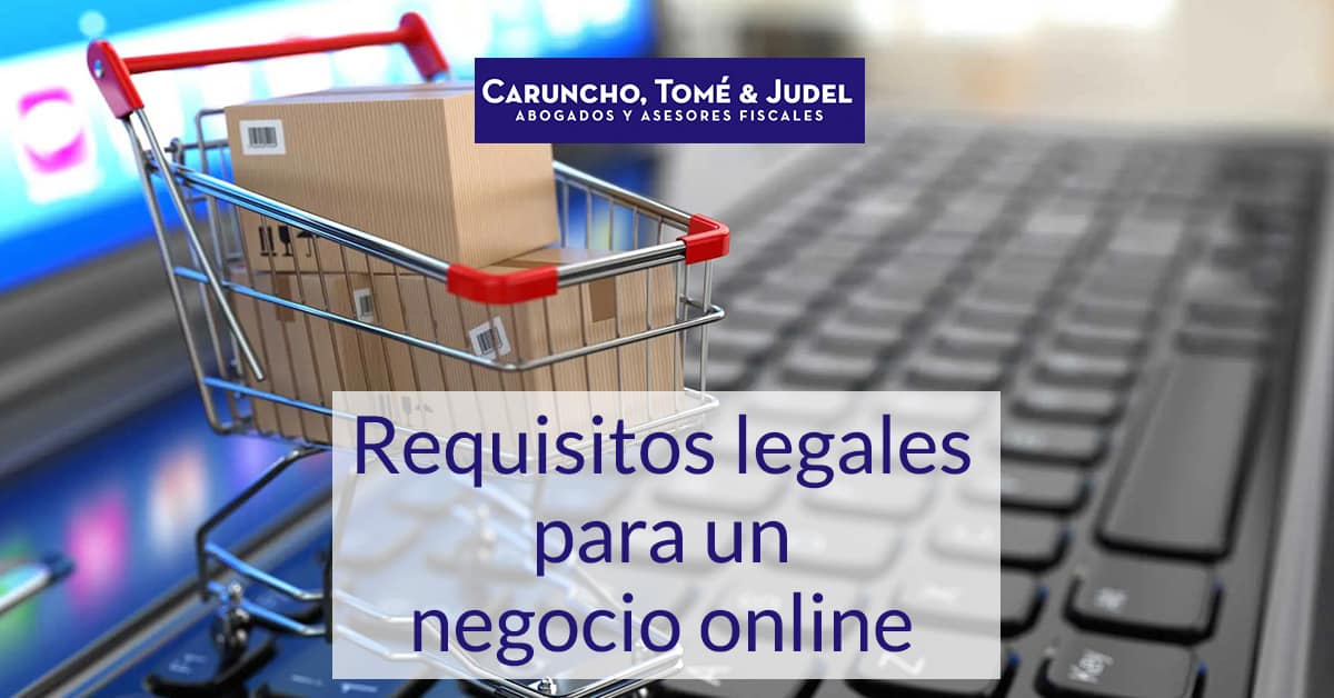 Requisitos legales para un negocio online