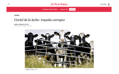 Cartel de la leche: el impulso europeo a las reclamaciones de los ganaderos – La Voz de Galicia