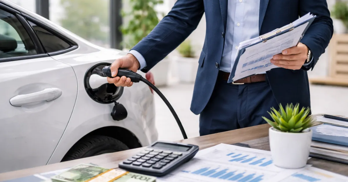 Deduccion del vehiculo electrico para las empresas