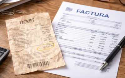 Factura de canje sustitutiva de una factura simplificada