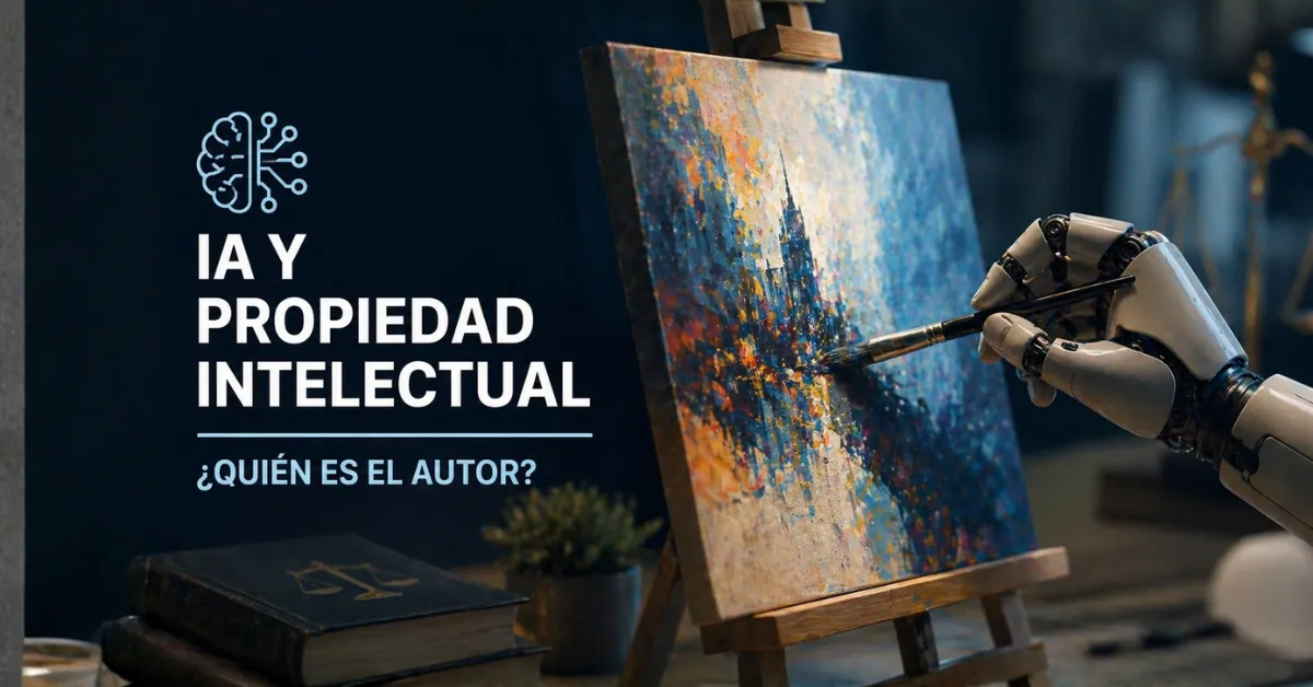 Propiedad intelectual de una obra creada con Inteligencia Artificial
