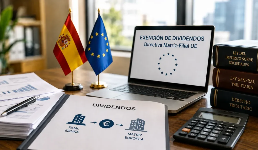 Denegación de la exención de dividendo de una empresa filial